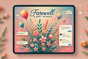 Online Farewell Card