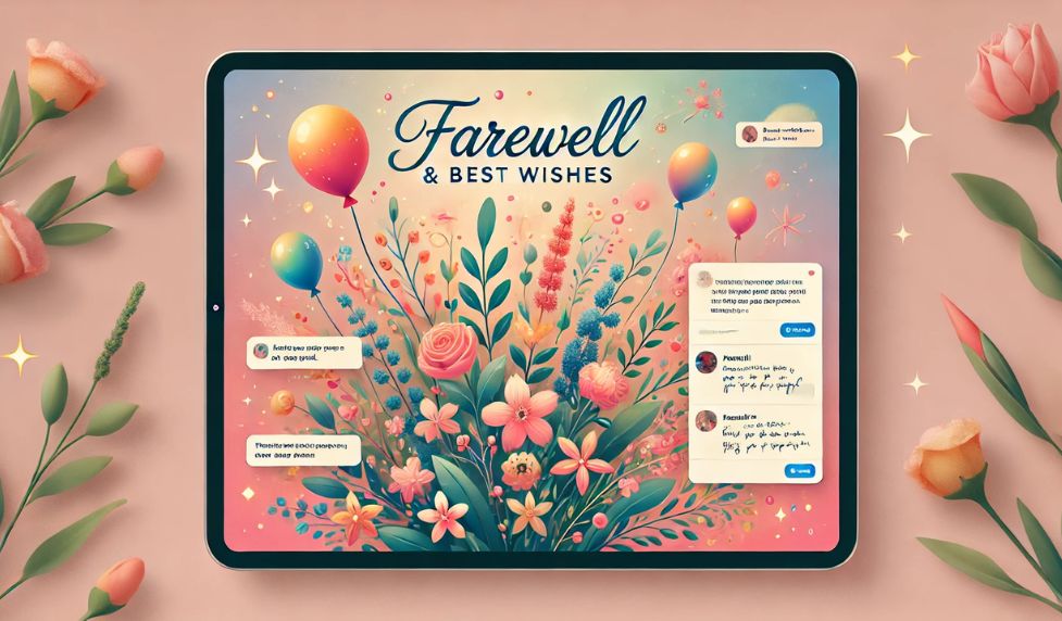 Online Farewell Card